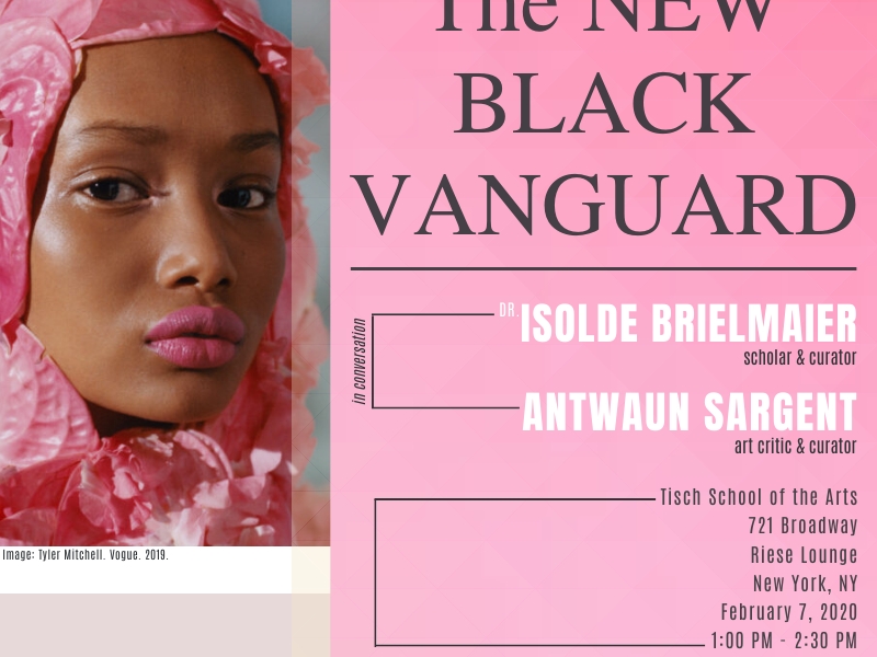 objects speak presents: the new black vanguard with Antwaun Sargent & Dr. Isolde Brielmaier